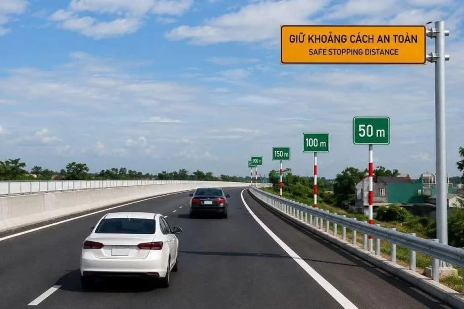 Đề nghị Cục CSGT xác định đoạn cao tốc phạt lỗi không giữ khoảng cách an toàn Đề nghị Cục CSGT xác định đoạn cao tốc phạt lỗi không giữ khoảng cách an toàn