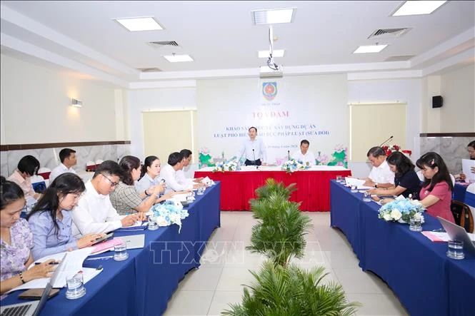Đề xuất sửa đổi Luật Phổ biến, giáo dục pháp luật, bảo đảm đồng bộ, đáp ứng yêu cầu mới