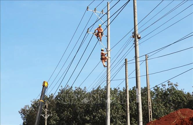 Di dời tạm thời đường điện sau phản ánh của Thông tấn xã Việt Nam Di dời tạm thời đường điện sau phản ánh của Thông tấn xã Việt Nam
