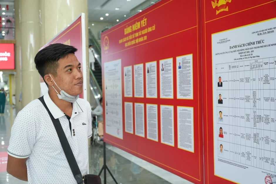 Điểm bầu cử tại Bệnh viện Quân y 175 sẵn sàng cho ngày hội non sông