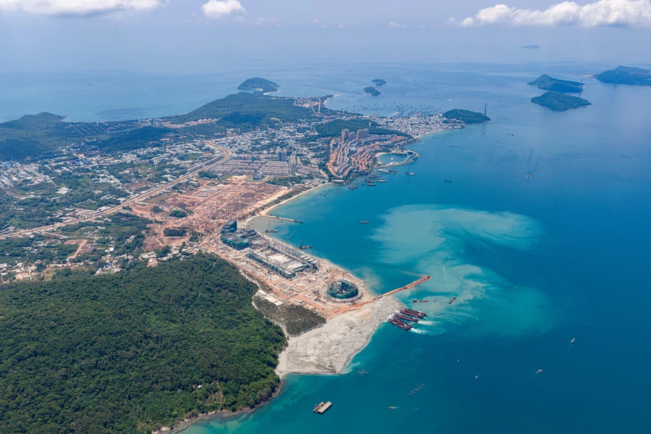 Điểm nhấn chưa từng có tại Trung tâm Hội nghị APEC: Không gian 11.000 m2 không một cột giữa Điểm nhấn chưa từng có tại Trung tâm Hội nghị APEC: Không gian 11.000 m2 không một cột giữa