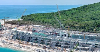 Điểm nhấn chưa từng có tại Trung tâm Hội nghị APEC: Không gian 11.000 m2 không một cột giữa