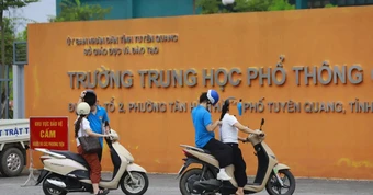 Điểm thi các môn của học sinh chuyên Tuyên Quang: Ít bài đạt điểm giỏi
