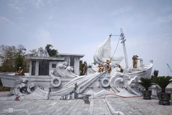 Diện mạo di tích Bến tàu không số sau trùng tu