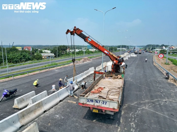 Diện mạo nút giao kết nối cao tốc Bến Lức - Long Thành và Quốc lộ 51 Diện mạo nút giao kết nối cao tốc Bến Lức - Long Thành và Quốc lộ 51