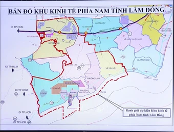 Đoàn công tác Trung ương làm việc về triển khai dự án động lực ven biển Lâm Đồng