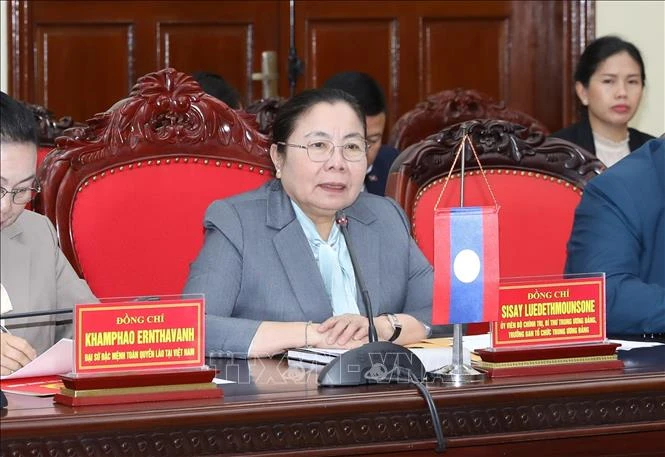 Đoàn đại biểu Ban Tổ chức Trung ương Đảng NDCM Lào thăm và làm việc tại Ninh Bình Đoàn đại biểu Ban Tổ chức Trung ương Đảng NDCM Lào thăm và làm việc tại Ninh Bình
