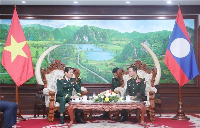 Đoàn kết giữa hai Quân đội Việt Nam - Lào là đặc biệt của đặc biệt Đoàn kết giữa hai Quân đội Việt Nam - Lào là đặc biệt của đặc biệt
