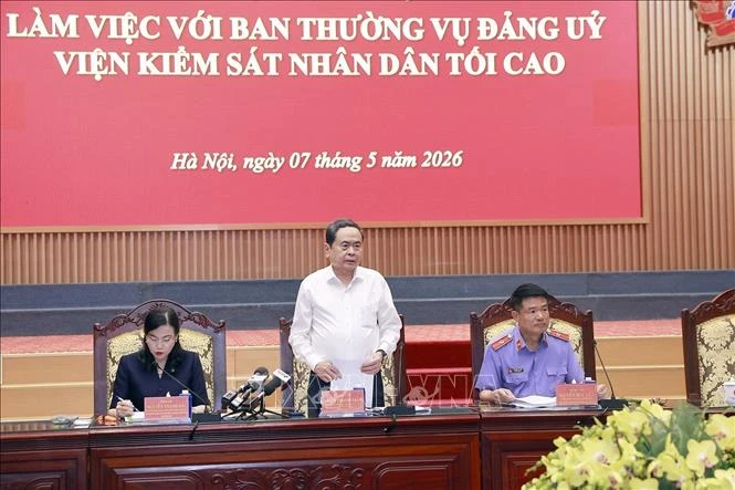 Đoàn kiểm tra, giám sát số 11 của Bộ Chính trị làm việc với Đảng uỷ Viện Kiểm sát nhân dân tối cao Đoàn kiểm tra, giám sát số 11 của Bộ Chính trị làm việc với Đảng uỷ Viện Kiểm sát nhân dân tối cao