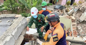 Đoàn Việt Nam đưa 54 nạn nhân động đất ở Venuezela ra khỏi đống đổ nát