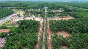 Dồn lực trên đại công trường Nghĩa trang liệt sĩ Đồi 82​