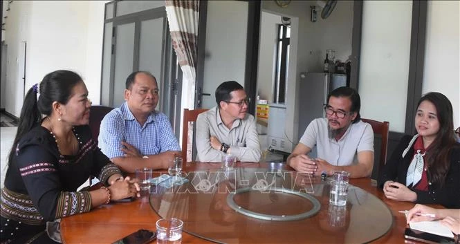 Đồng bào Công giáo, dân tộc thiểu số đoàn kết hướng tới ngày bầu cử 15/3 Đồng bào Công giáo, dân tộc thiểu số đoàn kết hướng tới ngày bầu cử 15/3