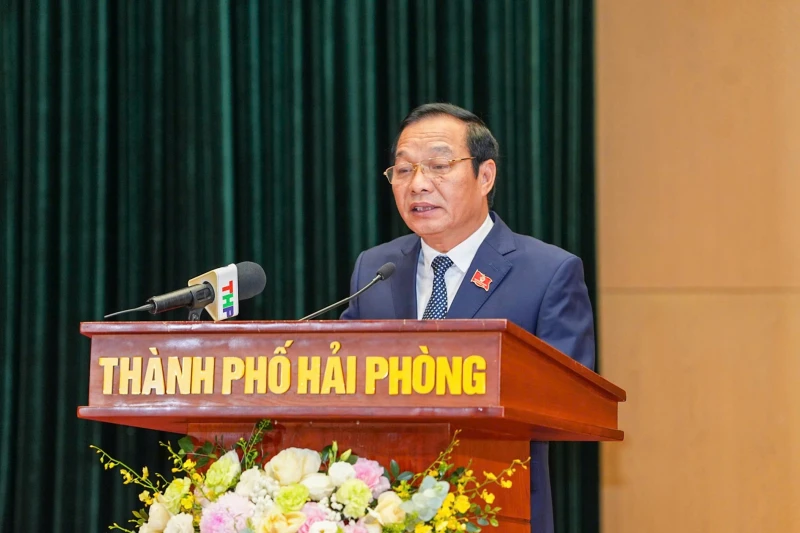 Đồng chí Đỗ Thành Trung được bầu giữ chức Chủ tịch UBND TP Hải Phòng Đồng chí Đỗ Thành Trung được bầu giữ chức Chủ tịch UBND TP Hải Phòng