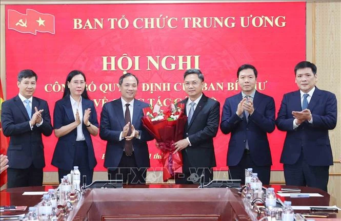 Đồng chí Hà Minh Hải giữ chức Phó Trưởng Ban Tổ chức Trung ương Đồng chí Hà Minh Hải giữ chức Phó Trưởng Ban Tổ chức Trung ương