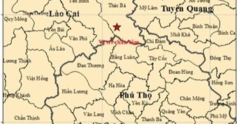Động đất có độ lớn 3.0 xảy ra ở Lào Cai