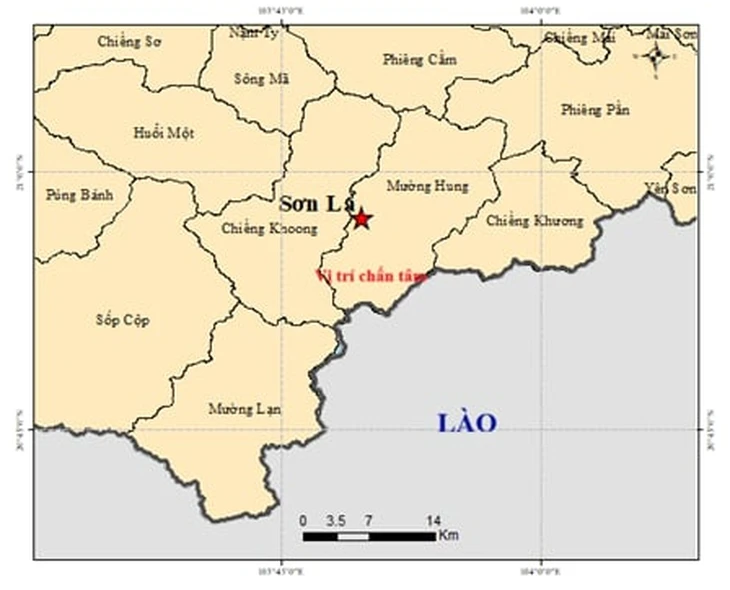 Động đất mạnh 4 độ ở Sơn La, người dân chạy ra khỏi nhà sau tiếng động lớn Động đất mạnh 4 độ ở Sơn La, người dân chạy ra khỏi nhà sau tiếng động lớn