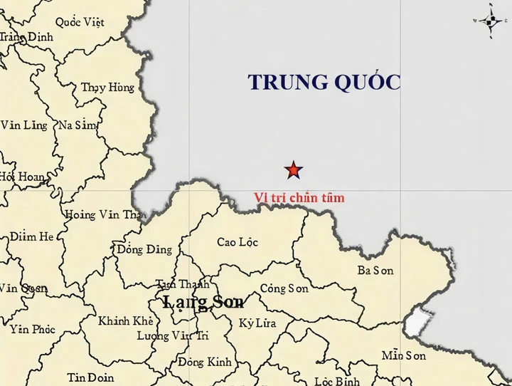 Động đất Việt Trung 3 , 1 độ làm rung lắc nhẹ người dân Lạng Sơn tối 31 / 3 Động đất Việt Trung 3 , 1 độ làm rung lắc nhẹ người dân Lạng Sơn tối 31 / 3