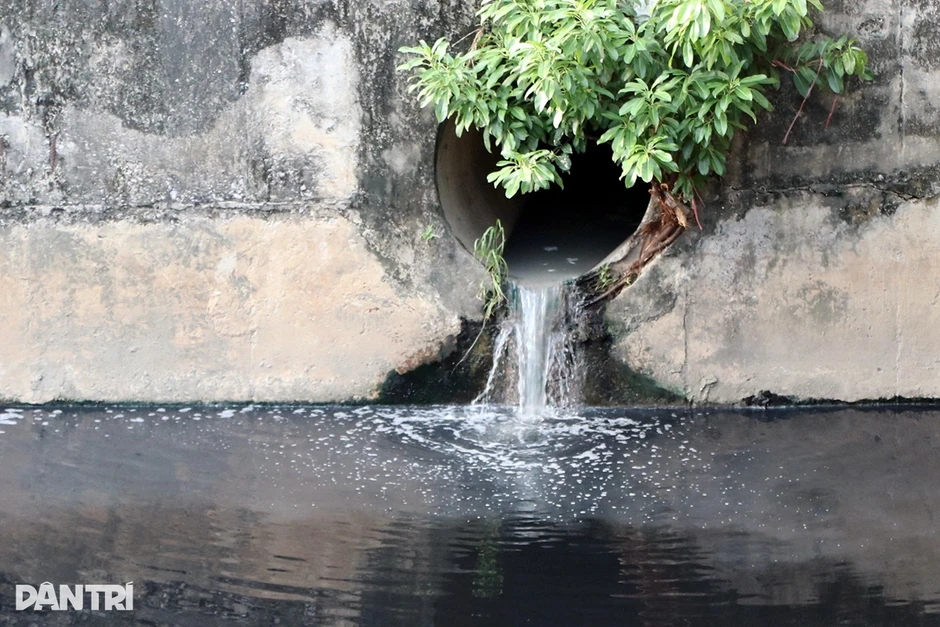 Dòng kênh đen kịt, hôi thối như “hầm vệ sinh nổi” ở Nghệ An Dòng kênh đen kịt, hôi thối như “hầm vệ sinh nổi” ở Nghệ An
