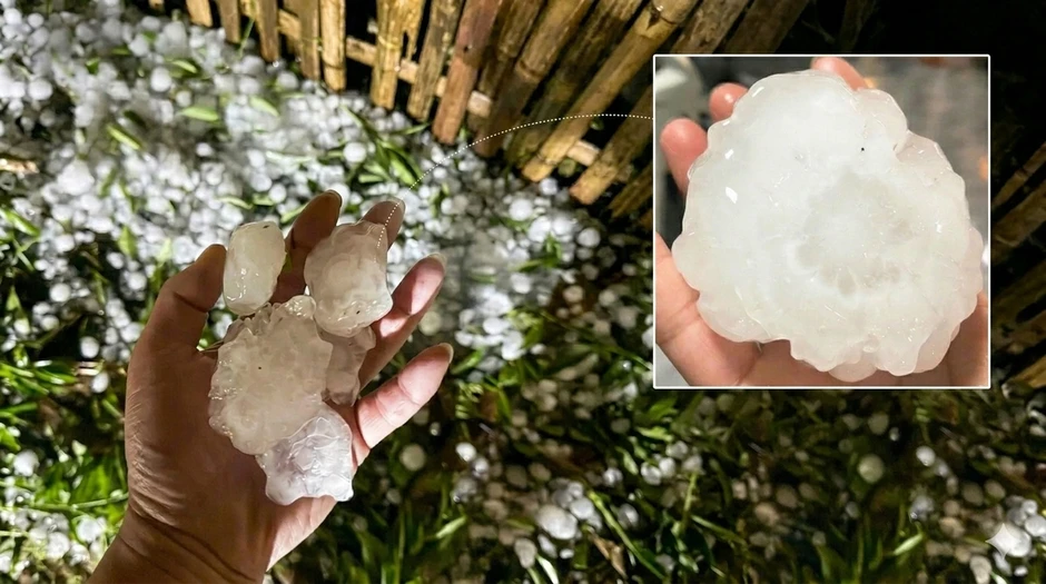 Dông lốc, mưa đá khiến 3 nhà sập hoàn toàn, 1.036 nhà tốc mái Dông lốc, mưa đá khiến 3 nhà sập hoàn toàn, 1.036 nhà tốc mái