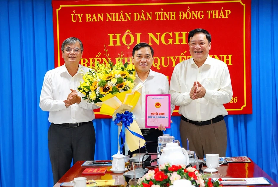 Đồng Tháp có tân Giám đốc Sở Nội vụ, Khoa học và Công nghệ Đồng Tháp có tân Giám đốc Sở Nội vụ, Khoa học và Công nghệ