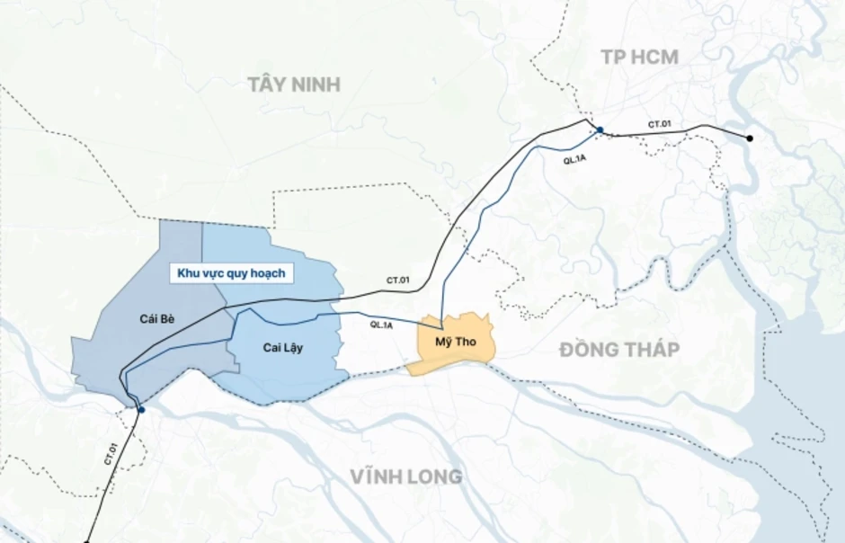 Đồng Tháp nghiên cứu quy hoạch trung tâm hành chính mới tại Cái Bè - Cai Lậy Đồng Tháp nghiên cứu quy hoạch trung tâm hành chính mới tại Cái Bè - Cai Lậy
