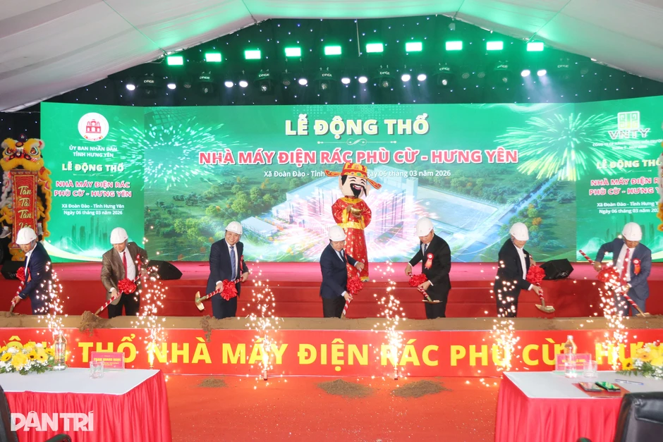Động thổ nhà máy điện rác 4.000 tỷ đồng tại Hưng Yên Động thổ nhà máy điện rác 4.000 tỷ đồng tại Hưng Yên