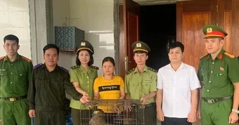 Động vật 'lạ' xuất hiện trong khu dân cư