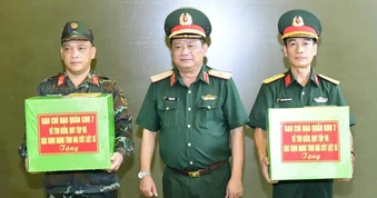 Động viên lực lượng quy tập hài cốt liệt sỹ tại Công viên Lê Thị Riêng