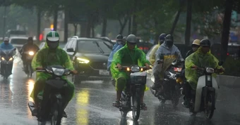 Dự báo thời tiết miền Bắc từ chiều tối nay đến đêm mai có mưa lớn