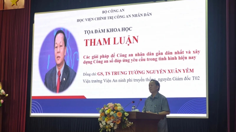 Đưa khoa học công nghệ, đổi mới sáng tạo thành động lực nâng cao hiệu quả công tác Công an