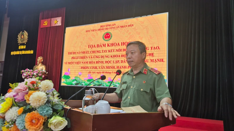 Đưa khoa học công nghệ, đổi mới sáng tạo thành động lực nâng cao hiệu quả công tác Công an