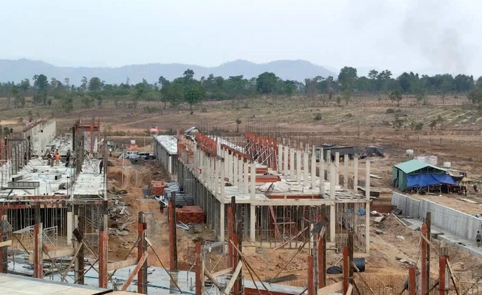 Đua tiến độ trường nội trú vùng biên Đua tiến độ trường nội trú vùng biên