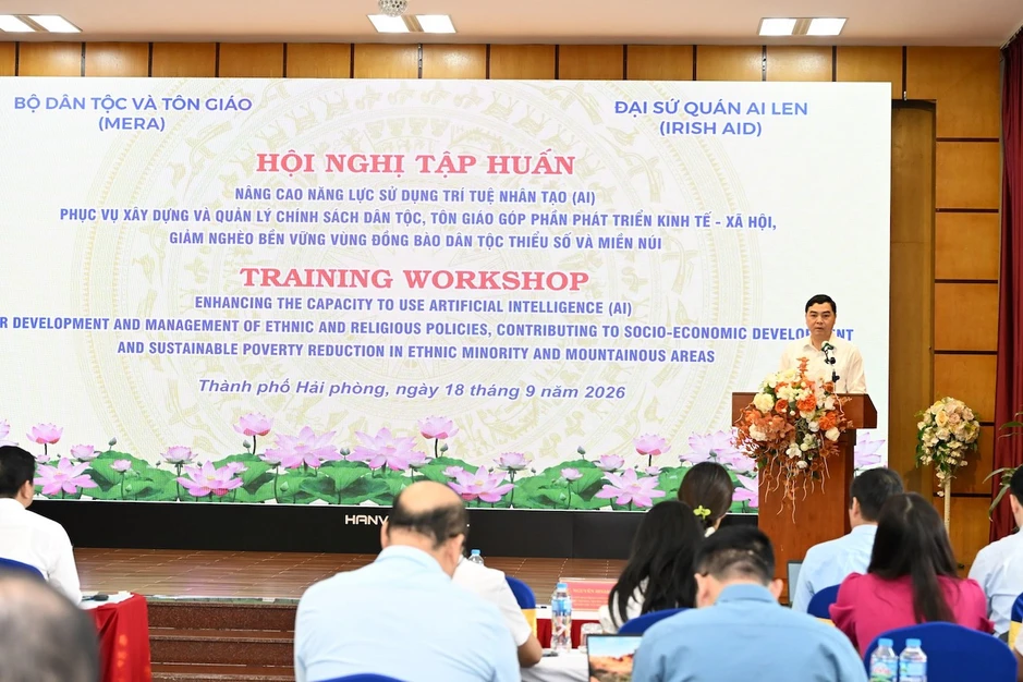 Đưa trí tuệ nhân tạo vào xây dựng, quản lý chính sách dân tộc, tôn giáo Đưa trí tuệ nhân tạo vào xây dựng, quản lý chính sách dân tộc, tôn giáo