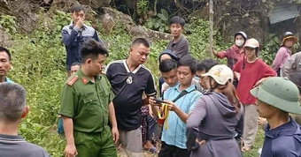 Dùng flycam tìm người đàn ông mất tích trong rừng