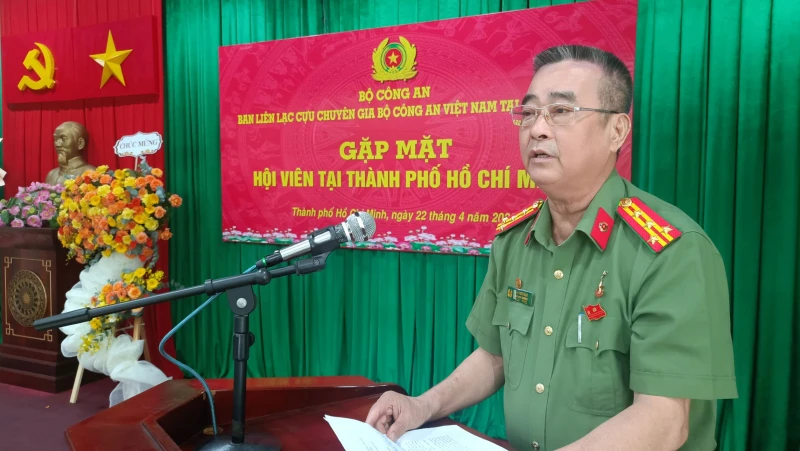 Gặp mặt Ban Liên lạc cựu chuyên gia Bộ Công an Việt Nam tại Campuchia Gặp mặt Ban Liên lạc cựu chuyên gia Bộ Công an Việt Nam tại Campuchia