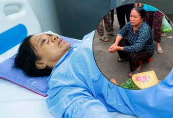 Gặp người phụ nữ bán rau bị xịt nước chảy máu mắt ở Phú Thọ: "Nước xối vào mạnh lắm, đau rát, tối mắt tối mũi"