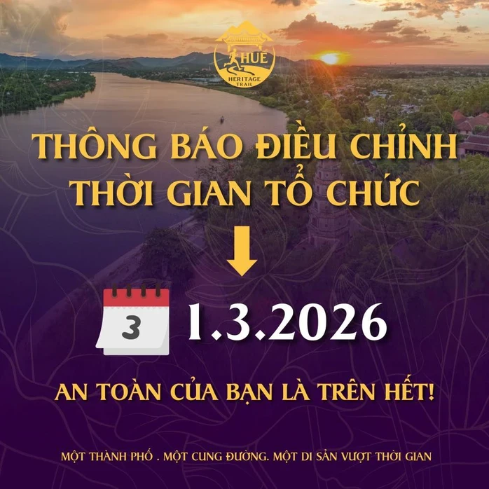 Giải chạy Huế bị hủy chưa hoàn phí cho VĐV, có thể mời công an vào cuộc Giải chạy Huế bị hủy chưa hoàn phí cho VĐV, có thể mời công an vào cuộc