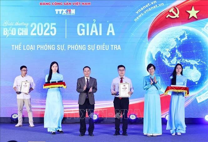 Giải thưởng Báo chí TTXVN 2025: Lan tỏa giá trị, nâng tầm thương hiệu Giải thưởng Báo chí TTXVN 2025: Lan tỏa giá trị, nâng tầm thương hiệu
