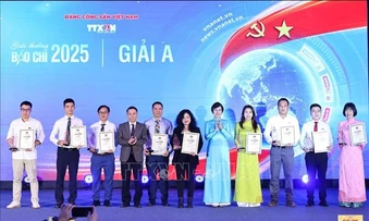 Giải thưởng Báo chí TTXVN 2025: Lan tỏa giá trị, nâng tầm thương hiệu