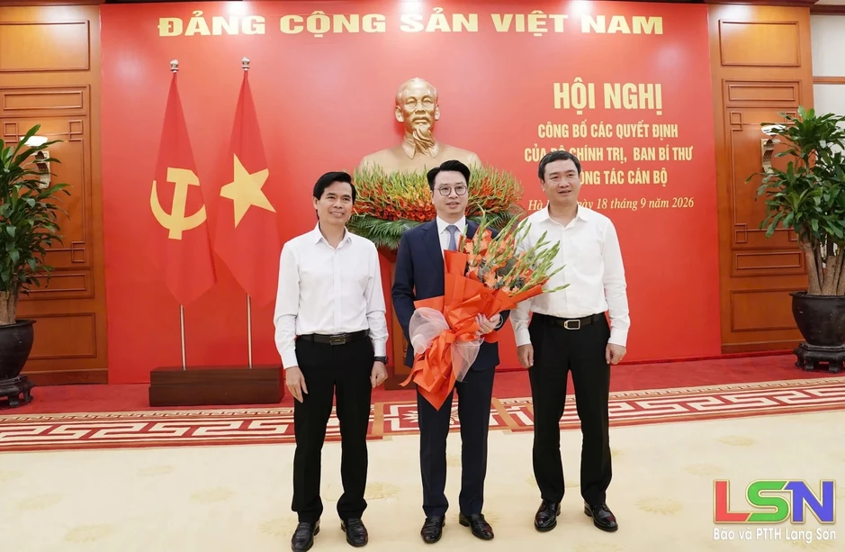 Giám đốc Kho bạc Nhà nước Trần Quân làm Phó Bí thư Thường trực Tỉnh ủy Lạng Sơn Giám đốc Kho bạc Nhà nước Trần Quân làm Phó Bí thư Thường trực Tỉnh ủy Lạng Sơn