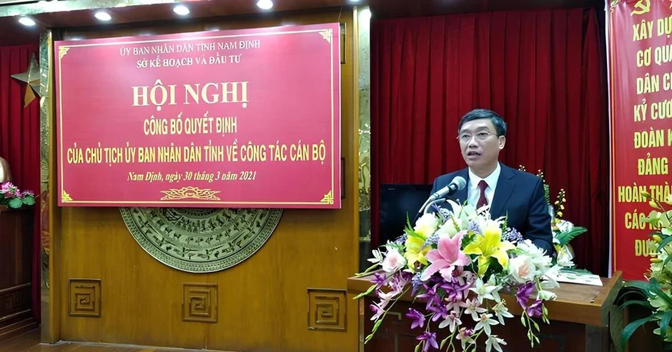 Giám đốc Sở Tài chính Ninh Bình Mai Văn Quyết chính thức nghỉ công tác từ 1 / 7