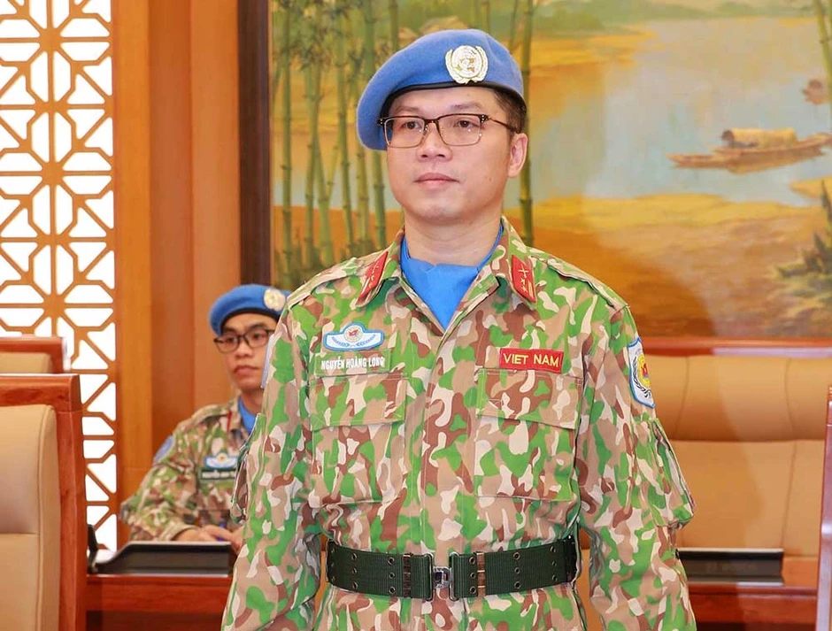 Giảng viên Học viện Quốc phòng nhận nhiệm vụ gìn giữ hòa bình ở Trung Phi Giảng viên Học viện Quốc phòng nhận nhiệm vụ gìn giữ hòa bình ở Trung Phi