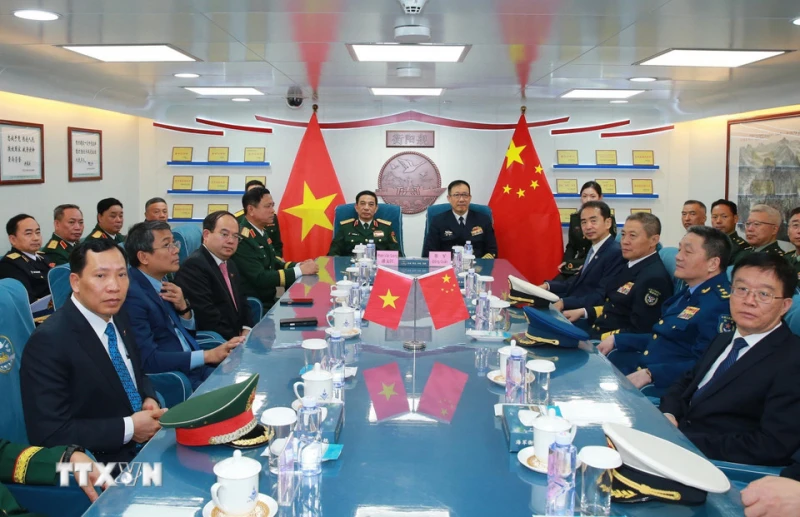 Giao lưu hữu nghị Quốc phòng biên giới Việt Nam - Trung Quốc lần thứ 10 tại Trung Quốc Giao lưu hữu nghị Quốc phòng biên giới Việt Nam - Trung Quốc lần thứ 10 tại Trung Quốc