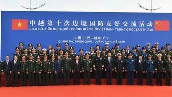 Giao lưu hữu nghị Quốc phòng biên giới Việt Nam -  Trung Quốc lần thứ 10 tại Trung Quốc