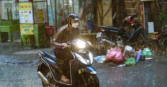 Gió mùa đông bắc 2026 tràn về , miền Bắc mát mẻ và có mưa dông rải rác