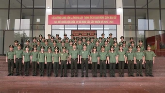 Góp phần bảo đảm an ninh trật tự nơi cửa ngõ Tây Bắc