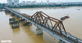 Hà Nội cấm toàn bộ phương tiện qua cầu Long Biên trong 60 ngày