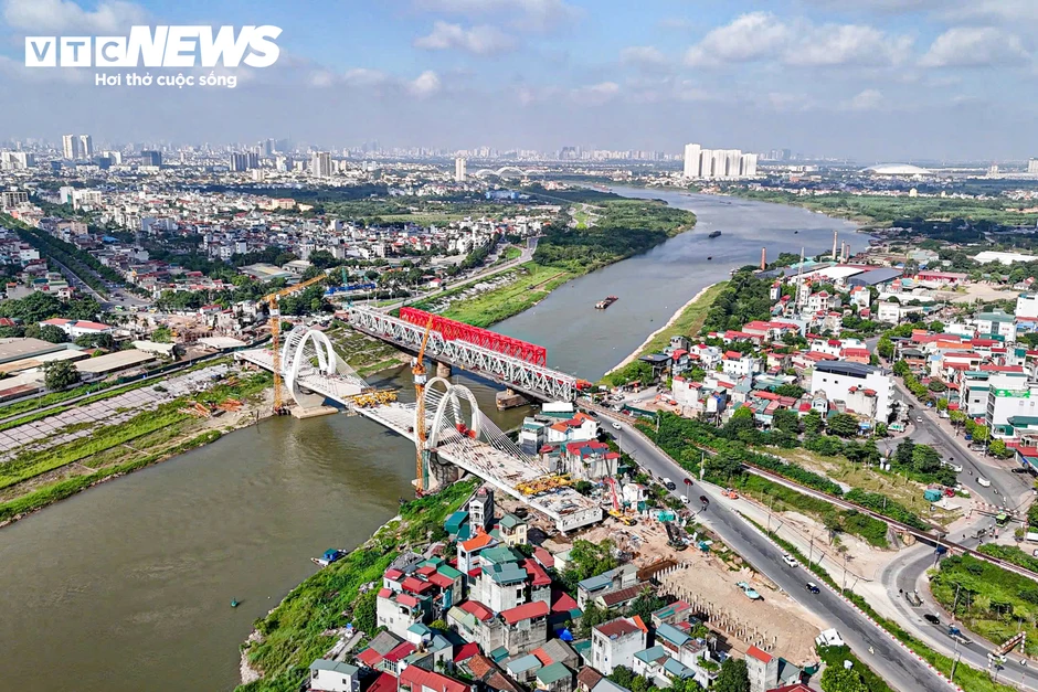 Hà Nội: Cầu Đuống mới hợp long, dự kiến thông xe năm 2026