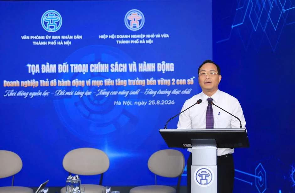Hà Nội đồng hành cùng các doanh nghiệp vì mục tiêu tăng trưởng 2 con số Hà Nội đồng hành cùng các doanh nghiệp vì mục tiêu tăng trưởng 2 con số