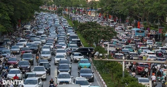 Hà Nội dự kiến hạn chế xe cá nhân tại nhiều khu vực từ năm 2035